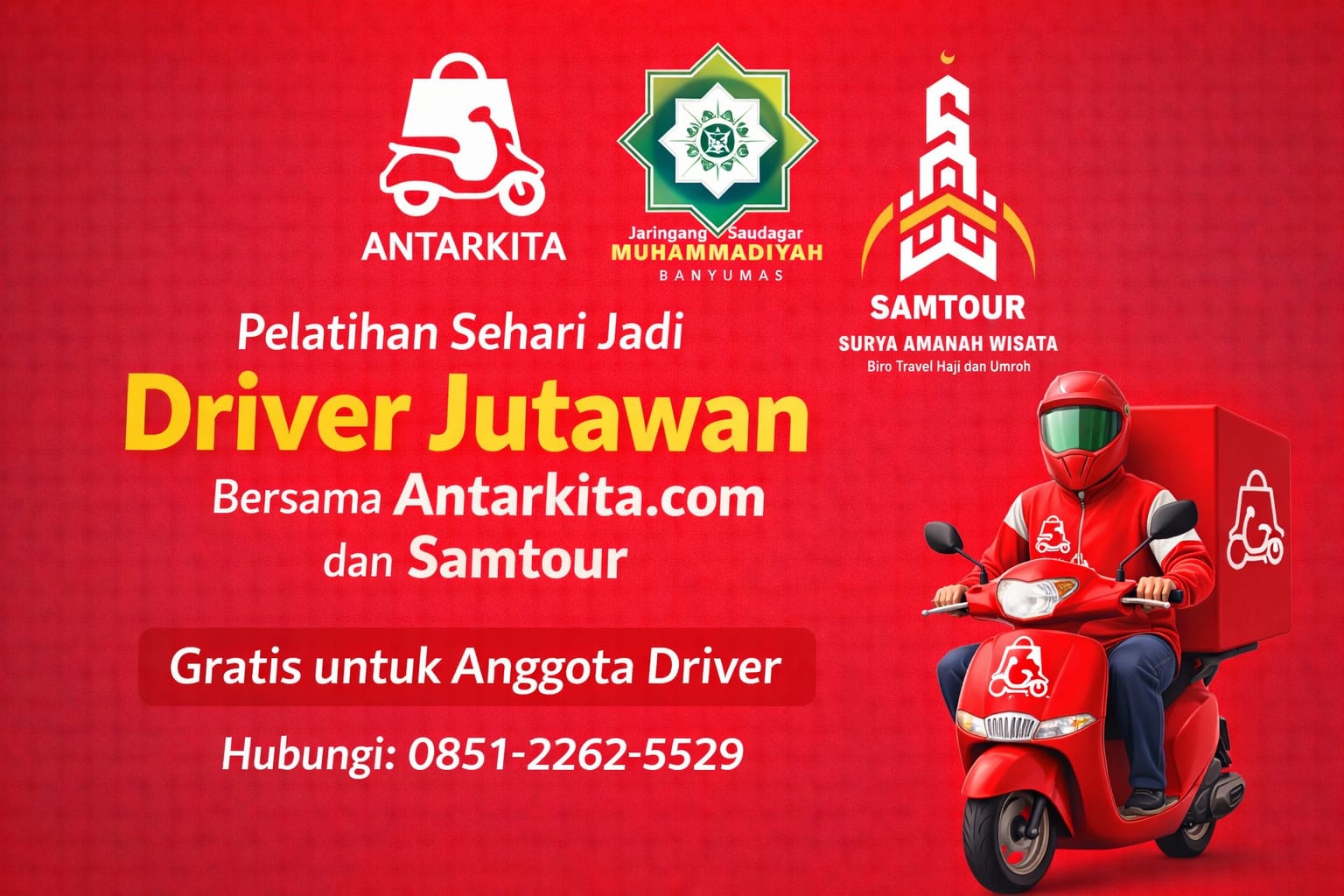 You are currently viewing Pelatihan Sehari Menjadi   DRIVER JUTAWAN**