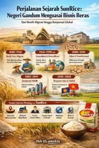 Read more about the article Perjalanan Sejarah SunRice: Negeri Gandum Menguasai Bisnis Beras