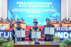 Read more about the article MoU UMP dan Kementerian P2MI RI, Dorong Kompetensi dan Legalitas Pekerja Migran