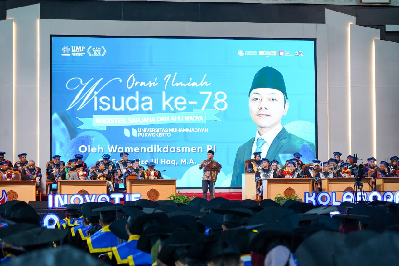 You are currently viewing Wisuda ke-78 UMP, Menghadirkan Ilmu sebagai Energi Perubahan