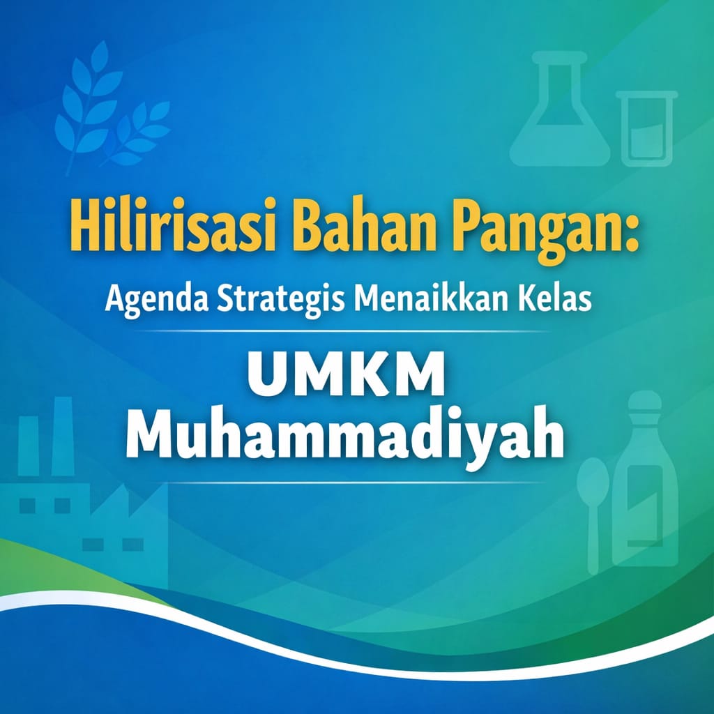 You are currently viewing Hilirisasi Bahan Pangan: Agenda Strategis Menaikkan Kelas UMKM Muhammadiyah