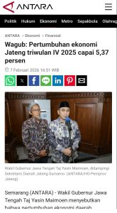 Read more about the article Jawa Tengah: Di Antara Angka 5,37 Persen dan Realitas Rakyat