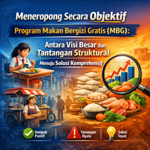 Read more about the article Meneropong Secara Objektif Program Makan Bergizi Gratis (MBG): Antara Visi Besar dan Tantangan Struktural Menuju Solusi Komprehensif