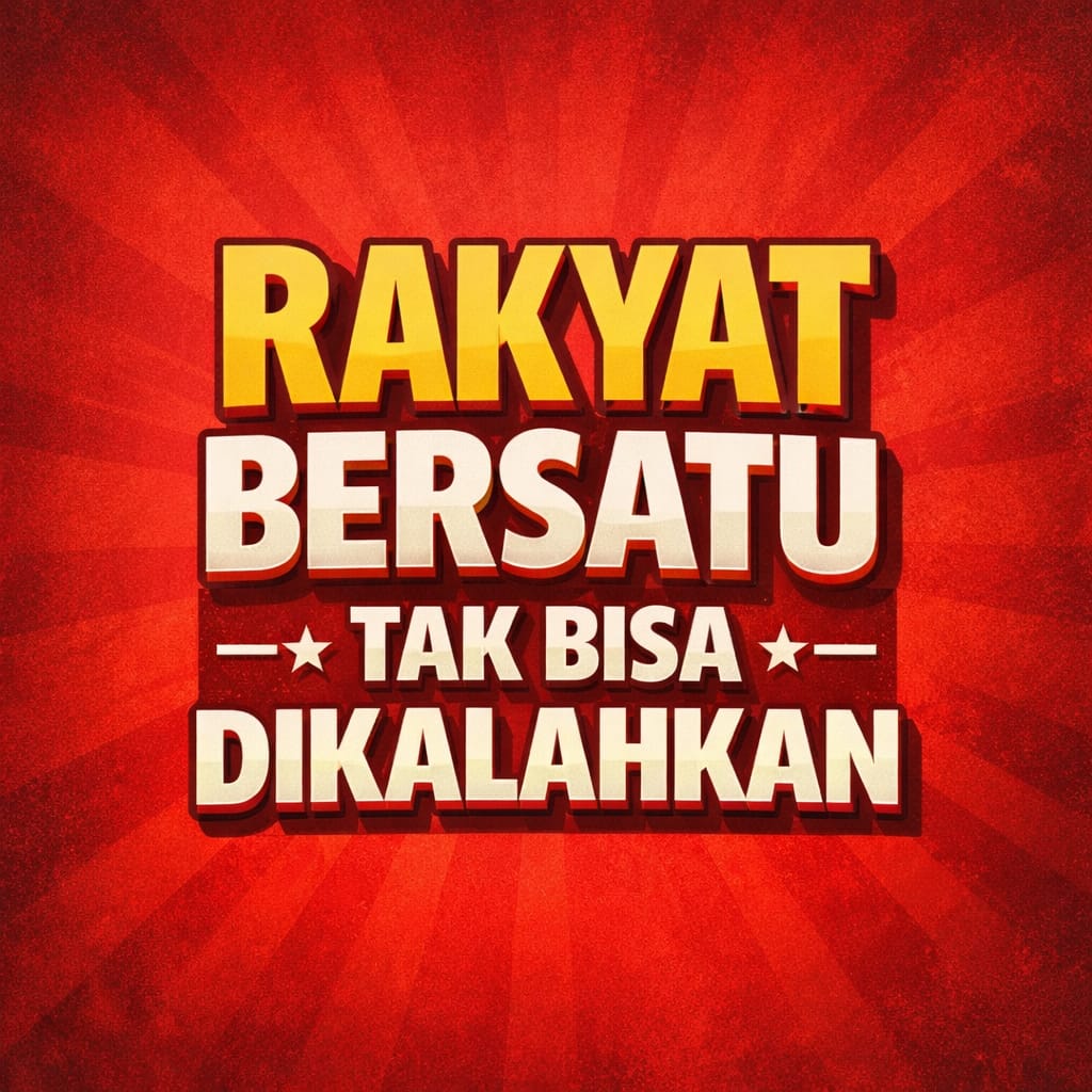 You are currently viewing Rakyat Bersatu Tak Bisa Dikalahkan
