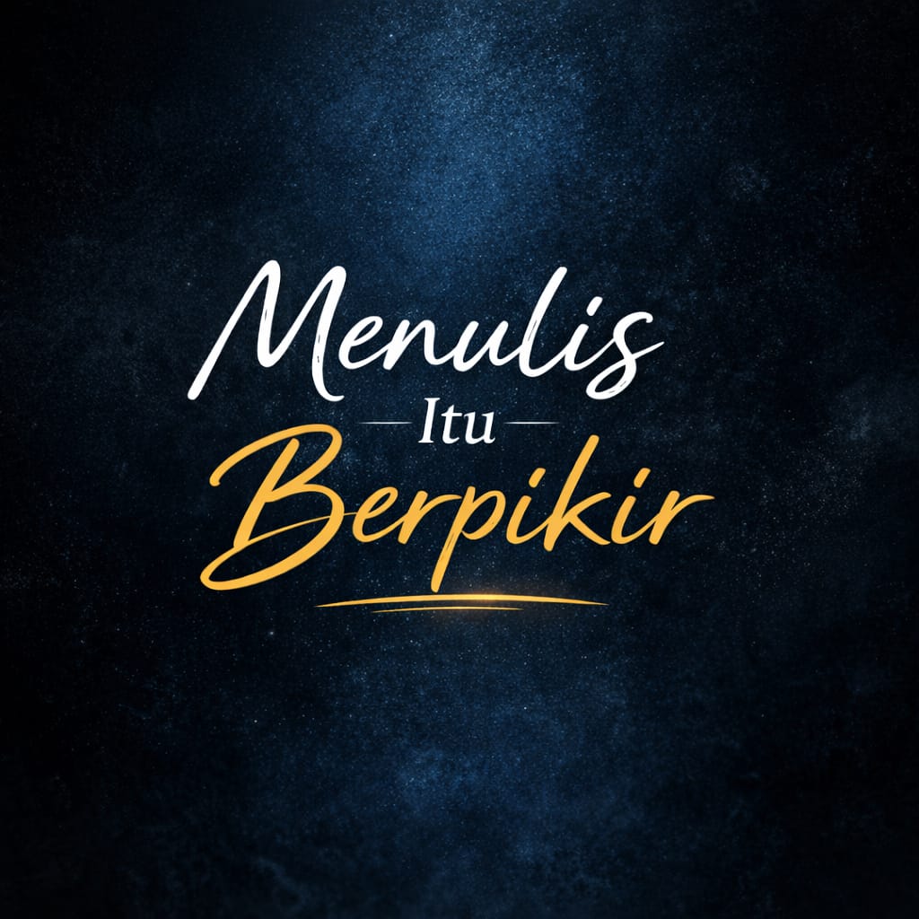 You are currently viewing Menulis Itu Berpikir