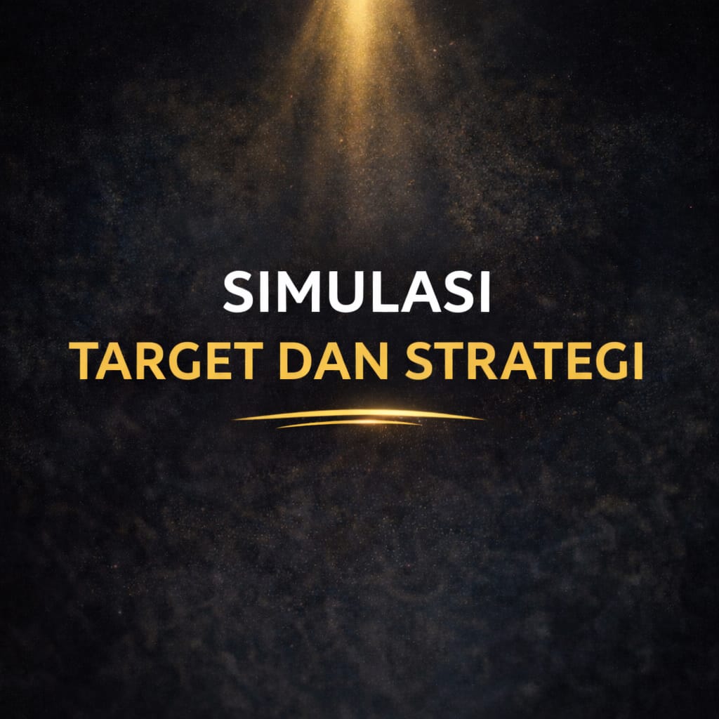 You are currently viewing SIMULASI TARGET DAN STRATEGI